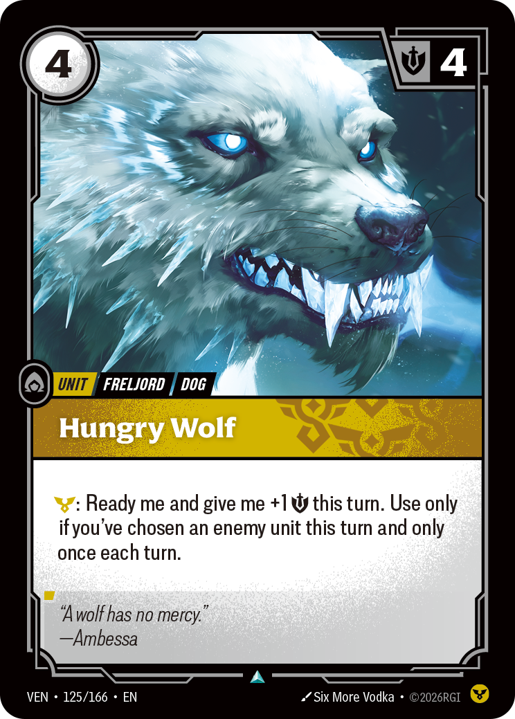 Loup affamé