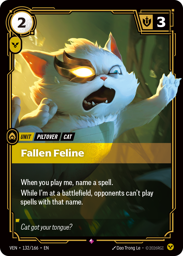 Félin déchu