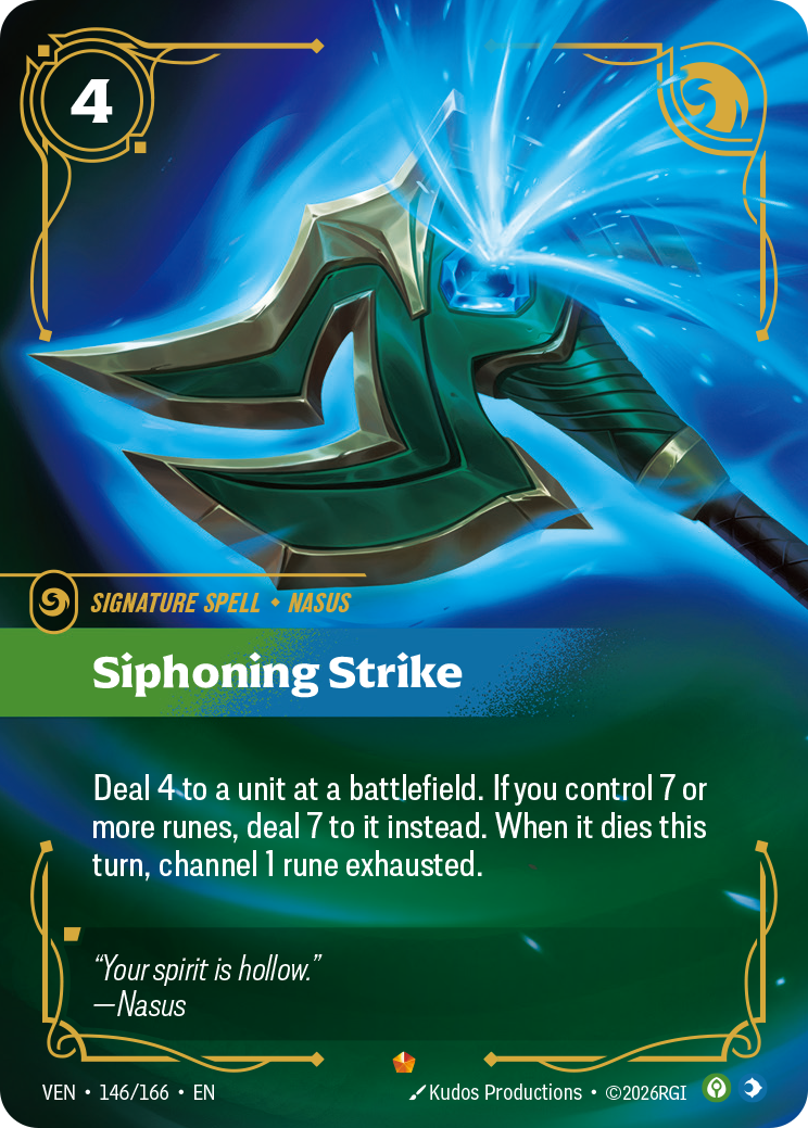 Frappe de siphonnage
